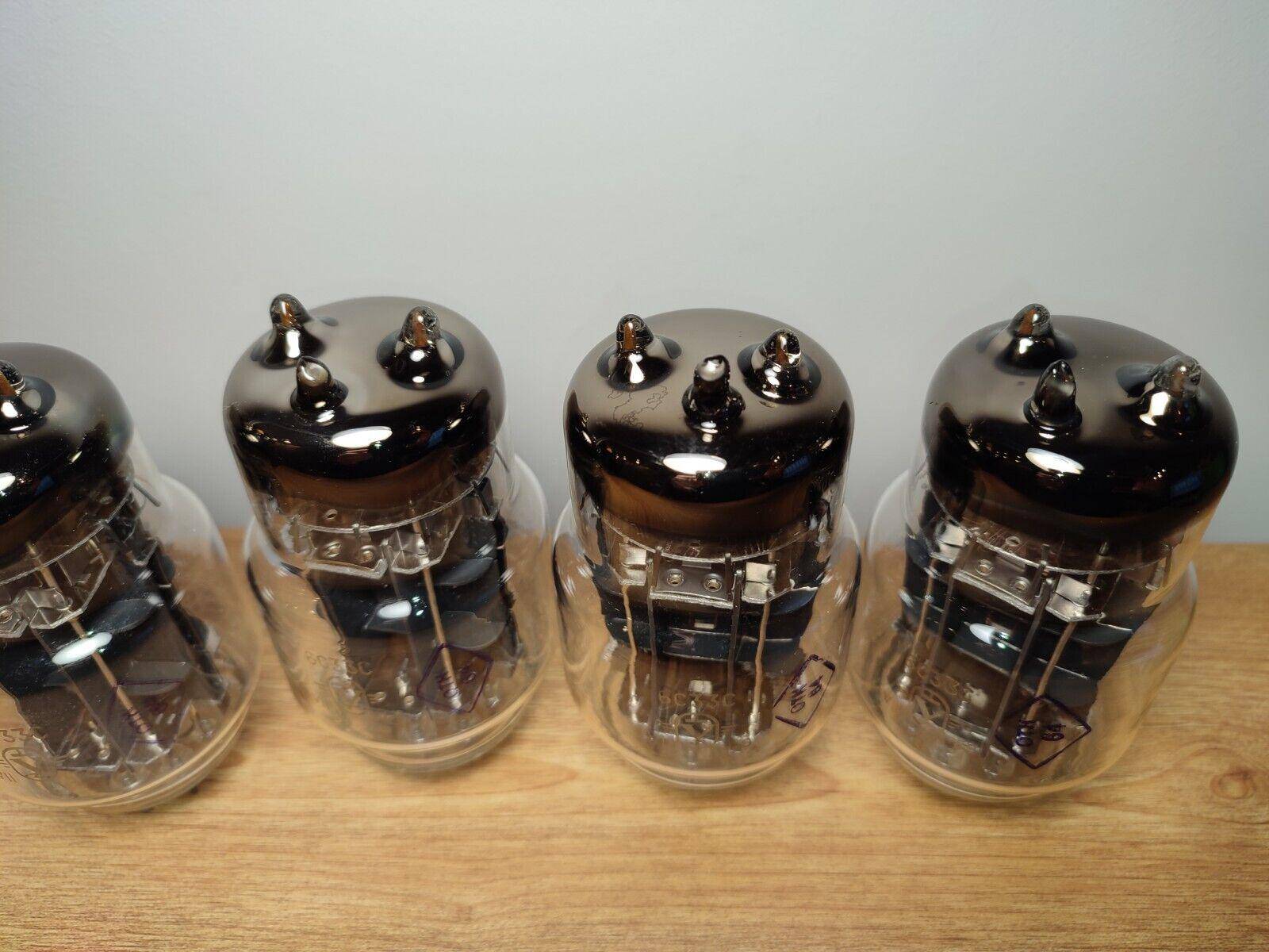 Quad 6S33S 6C33C 1969's Russian Audiophile High Power Triode Tubes OTK NOS - Vintage Radio Parts Store