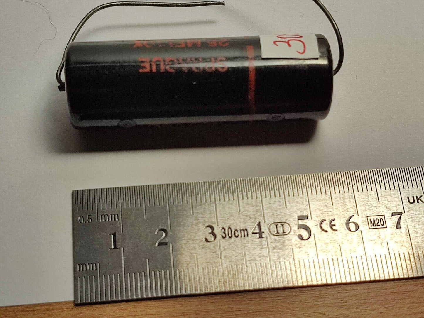 NOS Sprague Black Beauty Capacitor 0.25MFD .25uf 10% 400v 4TM-P25 - Vintage Radio Parts Store