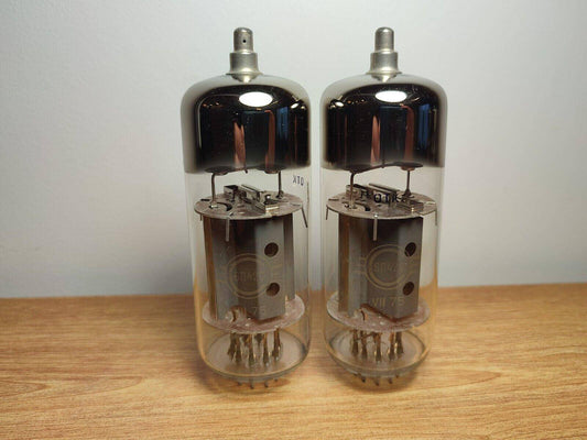 2 Pcs LOT 6P42S (~EL509 ~EL519 ~ 6KG6) Vintage USSR TUBES Same Date 70's NOS NEW - Vintage Radio Parts Store