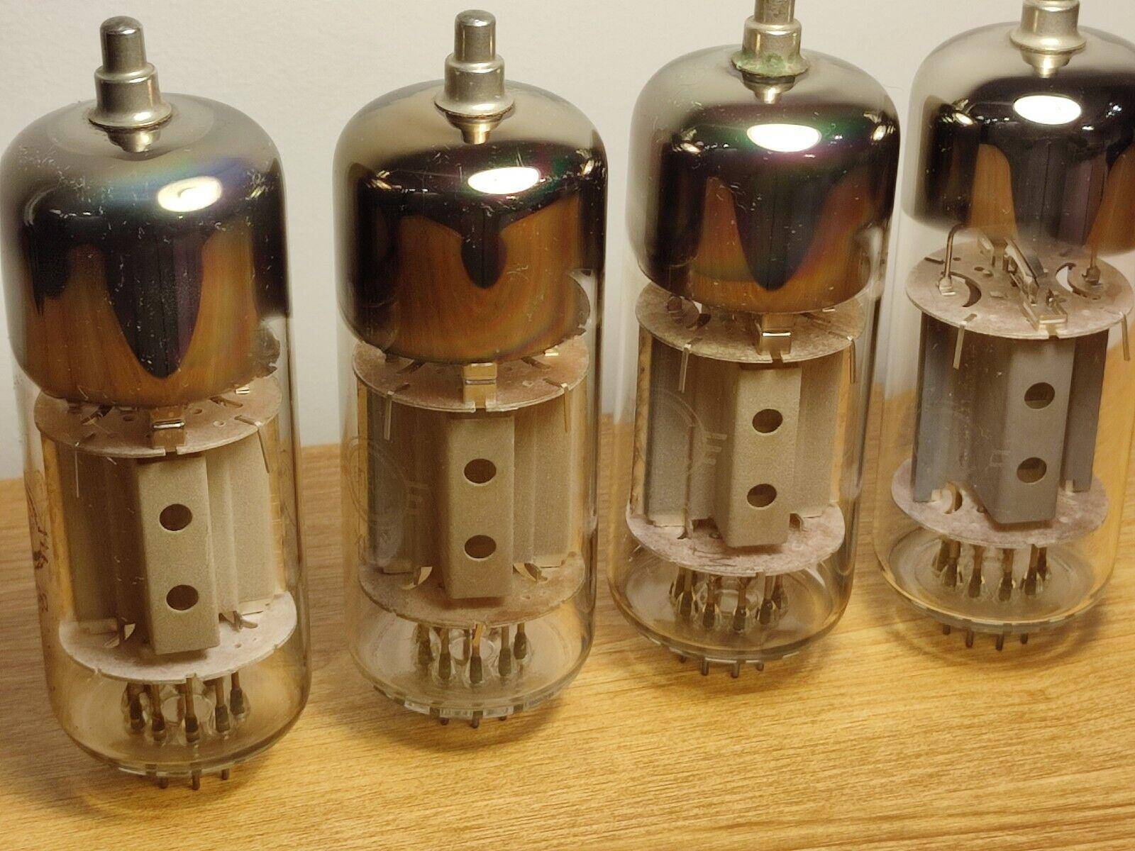 4pcs 6P42S (6П42С EL509 6KG6) VACUUM TETRODE TUBES SVETLANA USED TESTED - Vintage Radio Parts Store