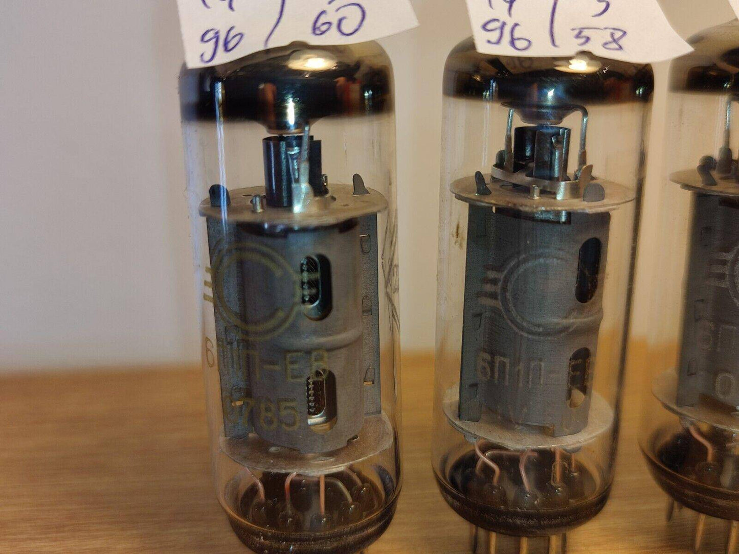 EU Stock! 6P1P-EV 6P1 MATCHED QUAD (4pcs) SVETLANA TUBES / VALVES New NOS - Vintage Radio Parts Store