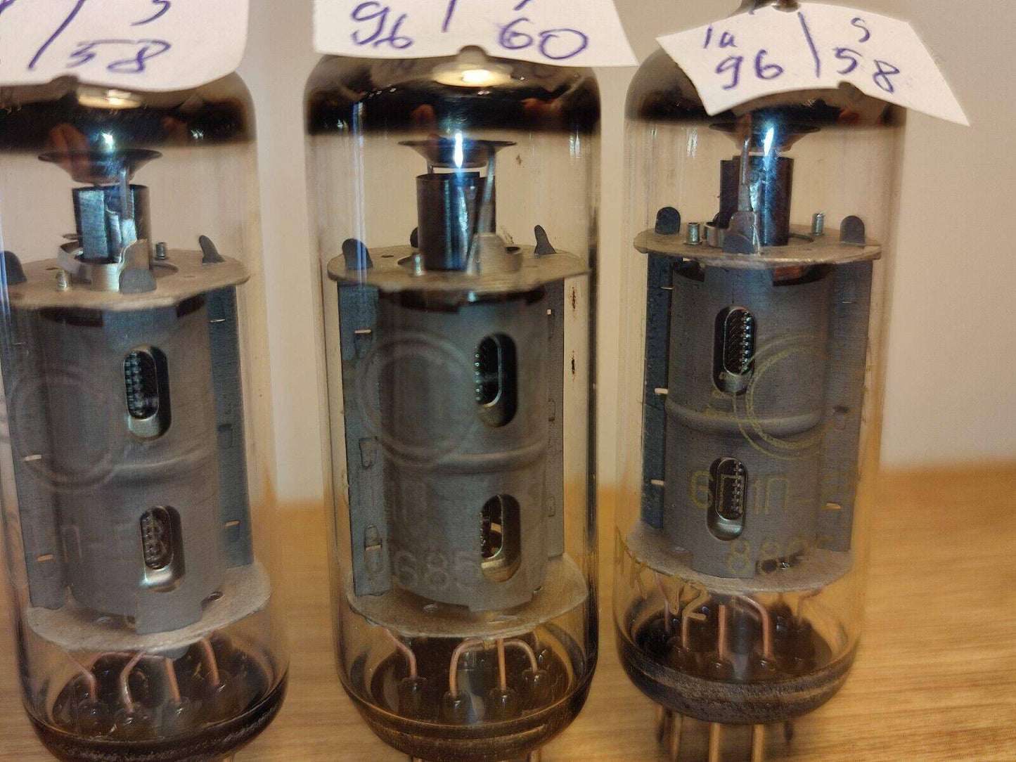 EU Stock! 6P1P-EV 6P1 MATCHED QUAD (4pcs) SVETLANA TUBES / VALVES New NOS - Vintage Radio Parts Store