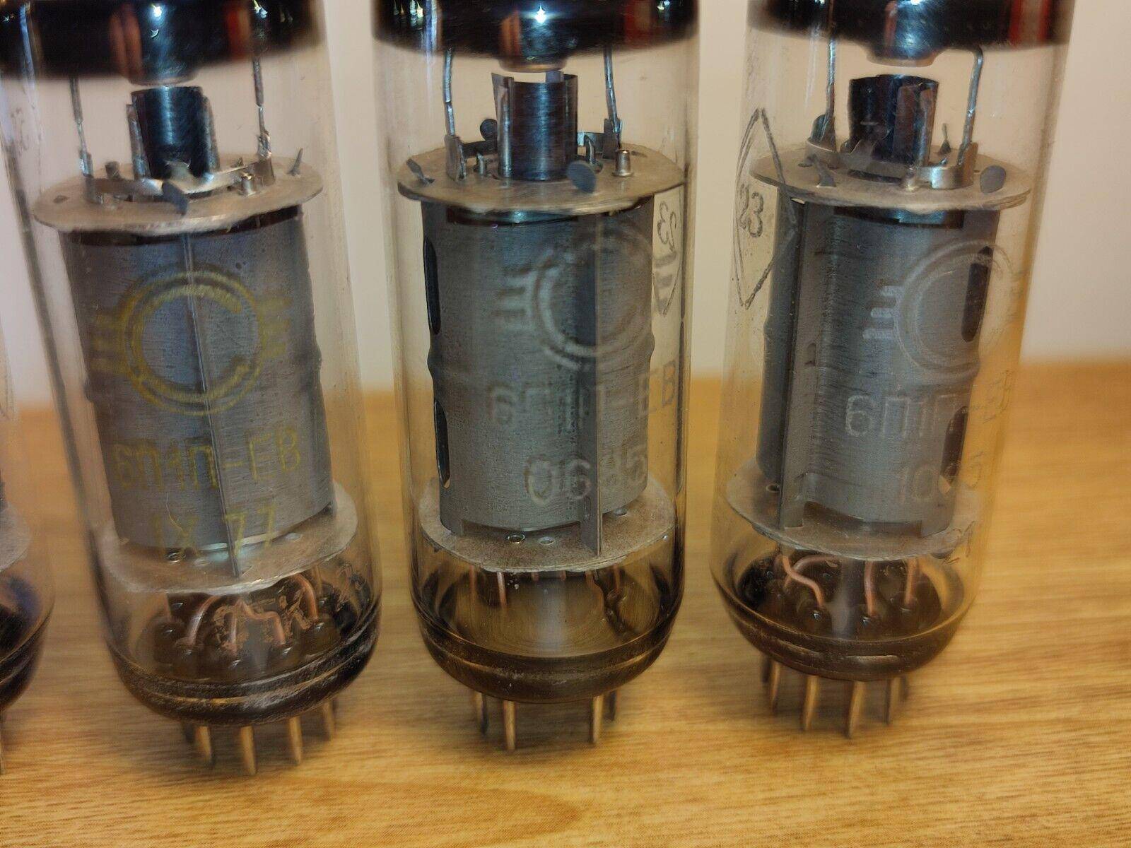 EU Stock! 6P1P-EV 6P1 MATCHED QUAD (4pcs) SVETLANA TUBES / VALVES New NOS - Vintage Radio Parts Store