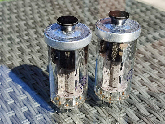 GU-50 tube 2pcs ( ~LS50 ~LS-50) 1986 NEW NOS PENTODE VALVES For Amplifier OTK - Vintage Radio Parts Store