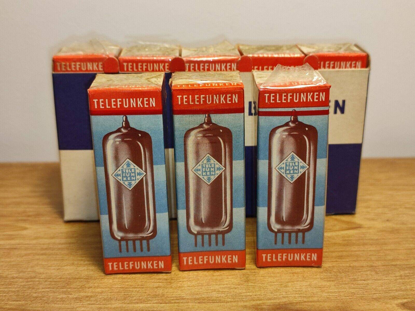 1x ECC83 TELEFUNKEN TUBE NOS FACTORY SEALED NEW BOXED (One Tube Only) - Vintage Radio Parts Store