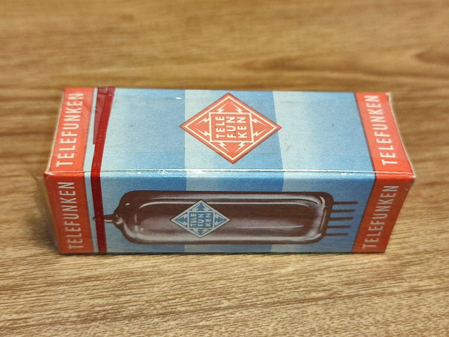 1x ECC83 TELEFUNKEN TUBE NOS FACTORY SEALED NEW BOXED (One Tube Only) - Vintage Radio Parts Store