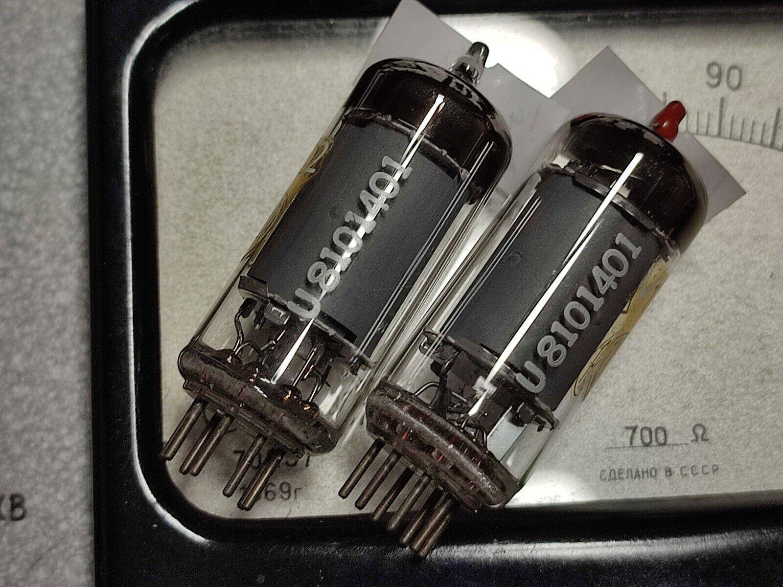 MATCHED PAIR Telefunken EF94/ 6AU6 NOS D-Getter ( Horse Shoe Getter) 61's - Vintage Radio Parts Store