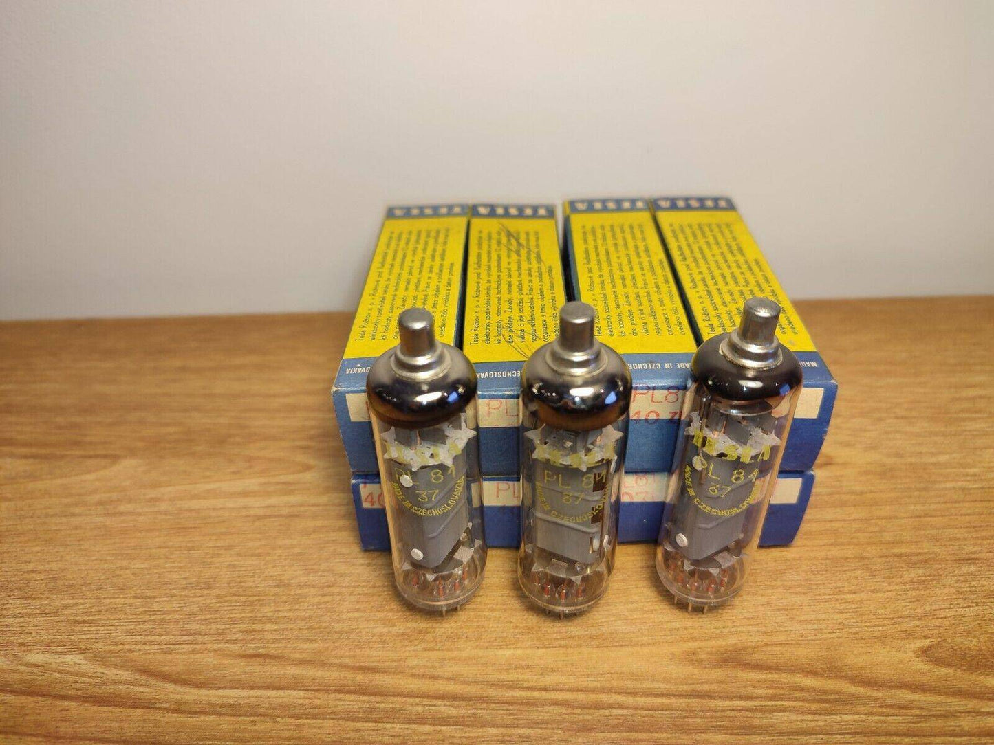 Lot 11 pcs. PL81 21A6 TESLA Tubes, Output Pentode , New / NOS NIB - Vintage Radio Parts Store