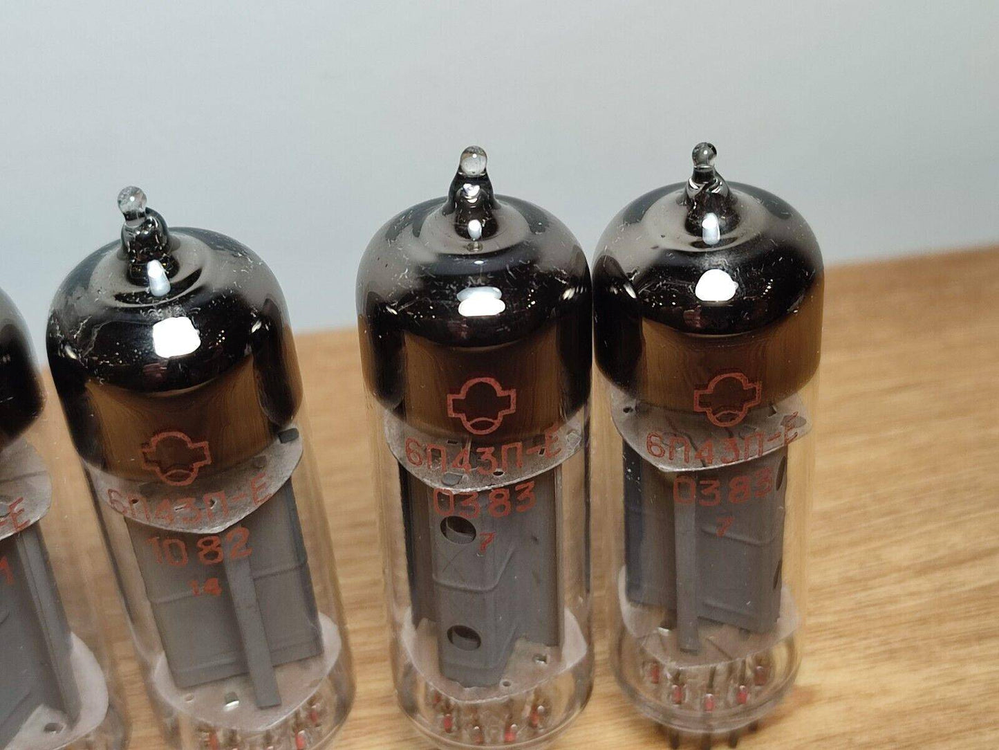 4PCS 6P43P-E ( SIMILAR TO EL86 / EL84 ) OUTPUT pentode NOS NEW TUBES - Vintage Radio Parts Store